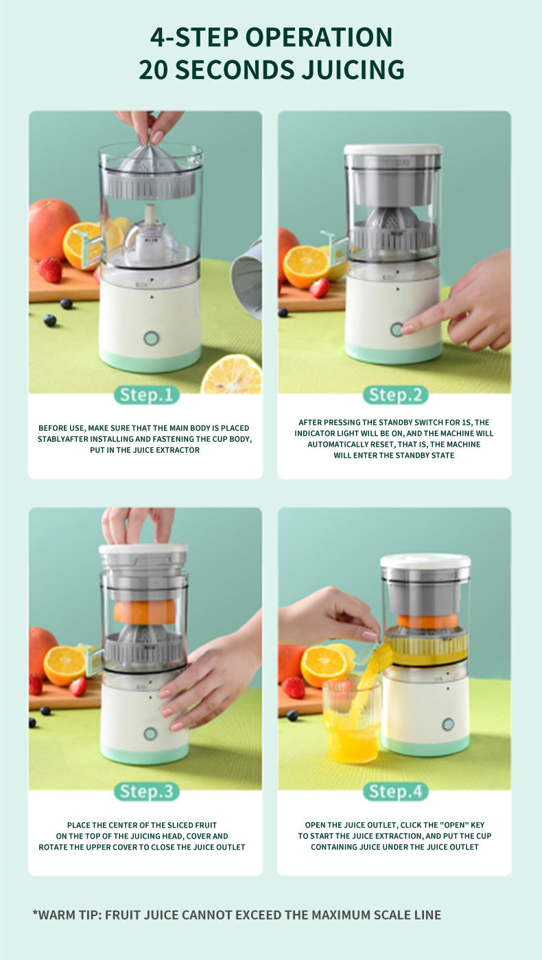 New multifunctional original juicer mini home small portable charging juice separation juicing
