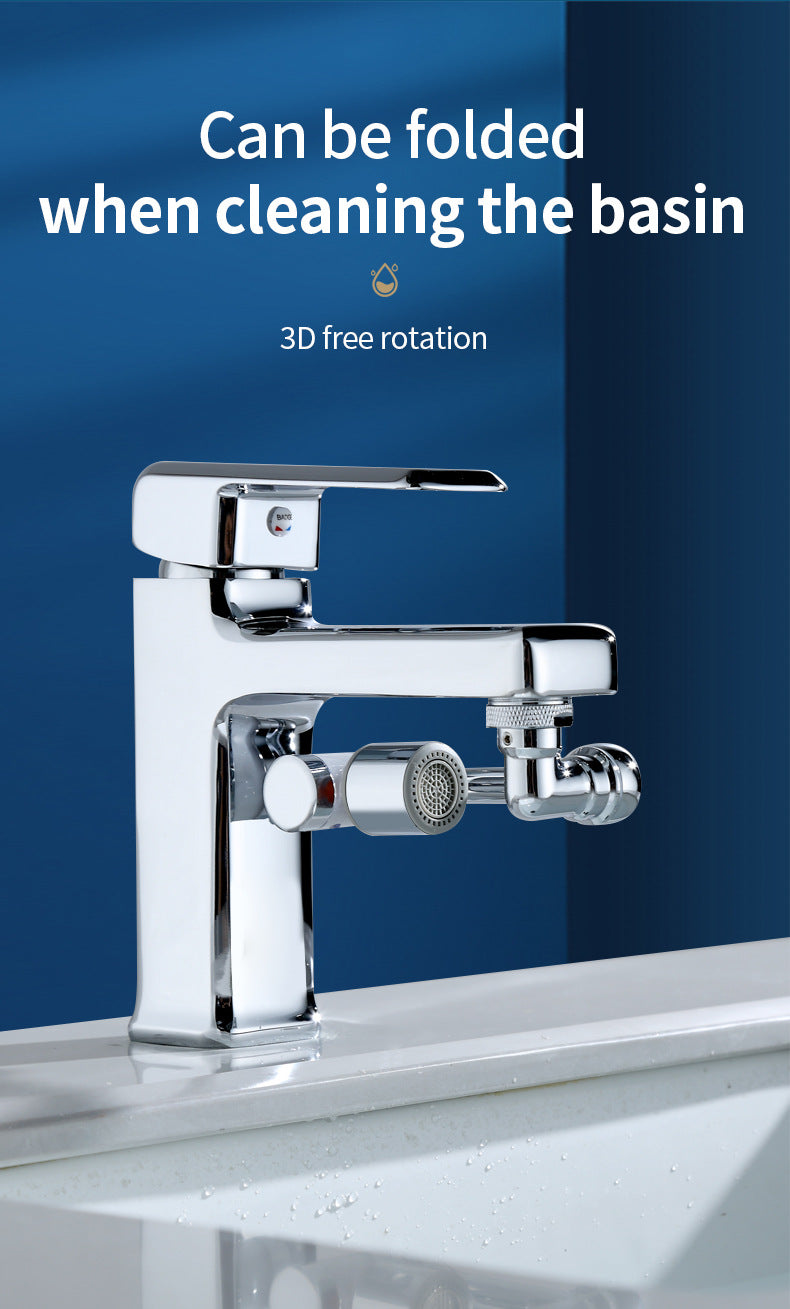 1080 degree filtration robotic arm universal rotation extender multifunctional universal faucet connector robotic arm spout